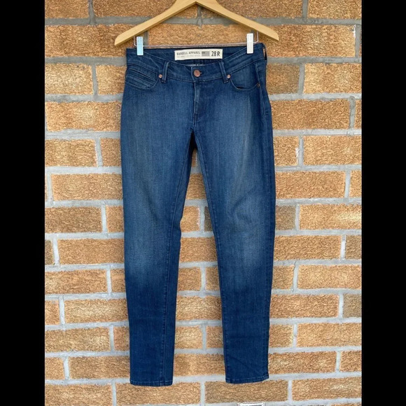 Barbell Apparel Dark Wash Slim  Jeans size 28 - Picture 1 of 10